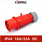 IP44 16A 220V Trójfazowe wodoodporne wtyczki przemysłowe Norma IEC