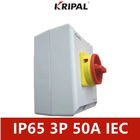 KRIPAL IP65 Elektryczne przełączniki obrotowe 4-biegunowe 40A Wodoodporny standard IEC