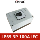 Czterobiegunowy elektryczny przełącznik krzywkowy IP65 100A 230-440V
