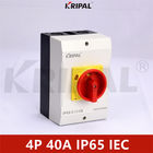 4P 40A IP65 230-440V Izolator obciążenia Wodoodporny przełącznik izolacji AC