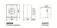 3P 4P 230-440V IP65 Wodoodporny przełącznik zmiany obciążenia Izolacja obciążenia