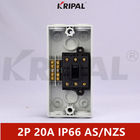 IP66 2P 20A 440V Wodoodporny przełącznik izolacyjny Norma australijska