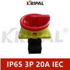 20A 4P IP65 Obrotowy przełącznik lampy Wyłącznik główny Norma IEC Wodoodporny