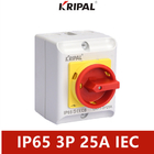 Przełącznik izolacyjny UKP Przełącznik konserwacyjny IP65 3P 25A 440V IEC Standard