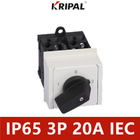 IEC Standard 3-pozycyjny przełącznik krzywkowy IP65 Trójfazowy 20A 230-440V