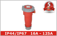 Czerwone 4 pin 3H wtykowe dla Reefer Container przemysłowe