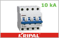 Zdolność wyłączania: 10 KA 1P 1P + N 2P 3P 3P + N 4P MCB Mini Circuit Breaker, wysokie zwarcie i przeciążenie