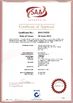 Chiny Zhejiang KRIPAL Electric Co., Ltd. Certyfikaty